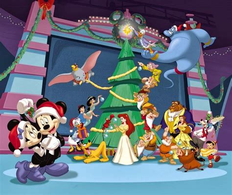 Mickey Mouse Christmas Wallpapers Wallpaper Cave