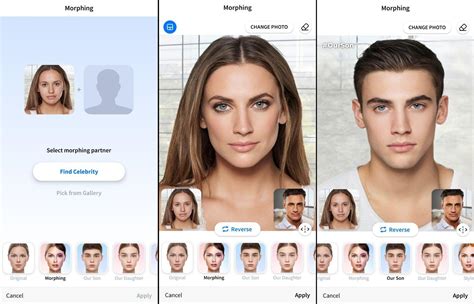Faceapp Face Morphing Tool Exampless Faceapp Face Morphing Face