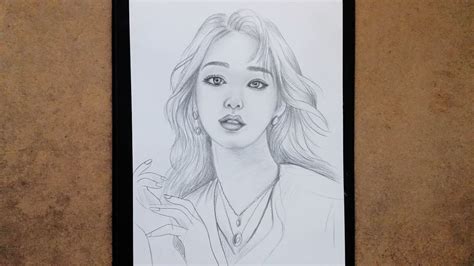 Drawing China Girl How To Draw China Beautiful Girl Step By Step