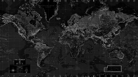 This way, every single nation can be viewed easily while not having to make use of a magnifying window. Black And White World Map Wall Mural | Murals Your Way