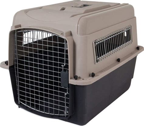 Ultra Vari Medium Heavy Duty Plastic Portable Dog Kennel Crate Gograbgo