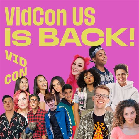 Vidcon Is Back And In Person For 2021 And Were So Excited To See