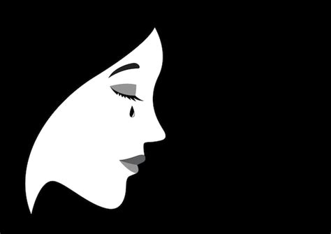 Premium Vector Illustration Of A Crying Woman