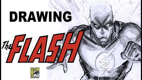 Drawing The Flash With Freddie Williams Ii Youtube
