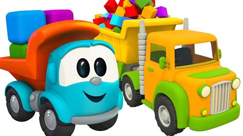 Leo The Truck The Big Truck For Kids Kids Cartoon With Cars Youtube
