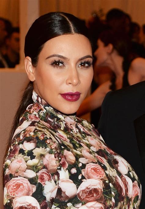Kim Kardashian S Hair And Makeup At The 2013 Met Gala Kim Kardashian