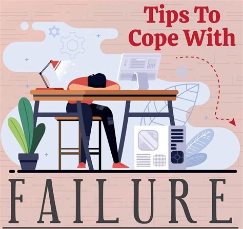 Tips To Cope With Failure Infographic Halftimehustler