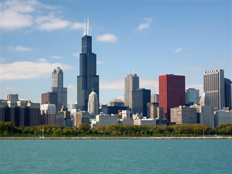 Tallest Building Chicago Skyline