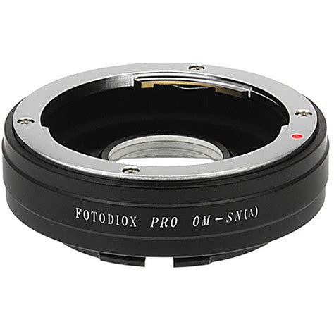 fotodiox pro lens mount adapter for olympus om lens