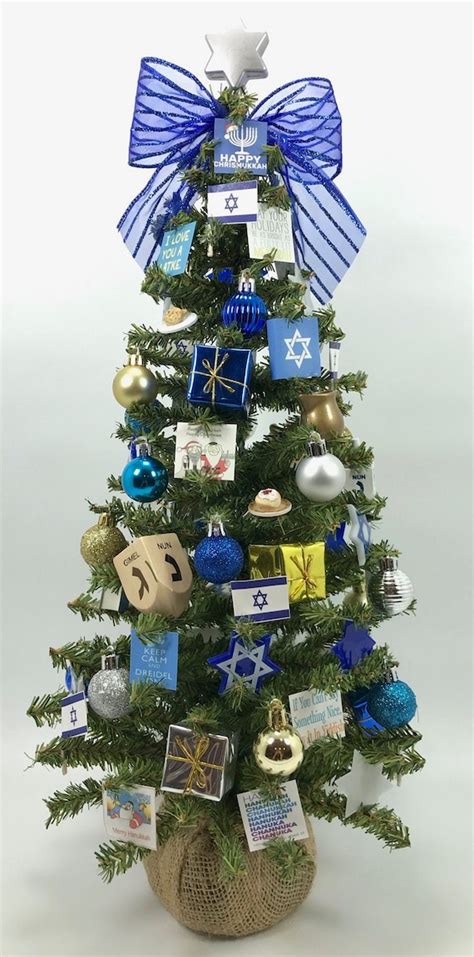 Large Chanukah Bush Hanukkah Tree Etsy