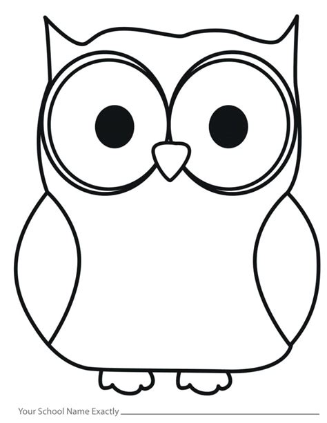 Outline Drawing Of Owl 16 Cartoon Neo Coloring