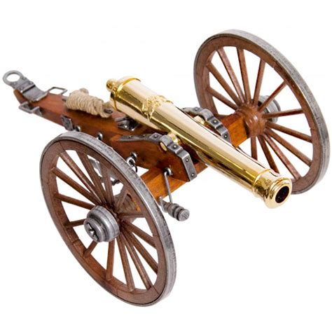 Gold Civil War Cannon Model 1857 Usa From The Armoury