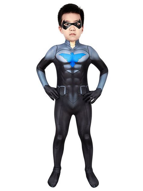 Nightwing Costume For Kids