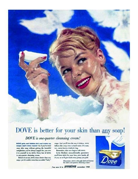 Vintage Magazine Ad For Dove Soap Ca 1950s Dove Beauty Bar Dove
