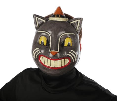 Halloween Vintage Cat Mask