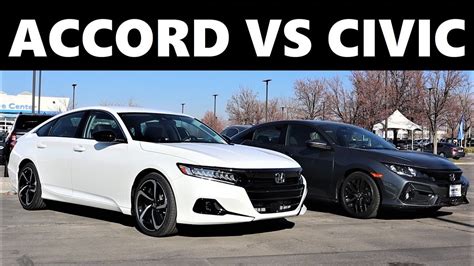 2021 Honda Accord Vs 2021 Honda Civic What Is The Difference And Which
