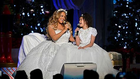 Mariah Carey And Daughter Monroe Duet On Christmas Special Watch