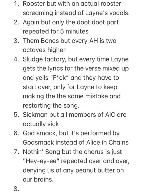 Alice In Chains Worst Setlist Part 8 R Aliceinchains