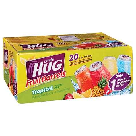 Little Hug Tropical Fruit Barrels Variety Pack 8 Oz Bottles Shop