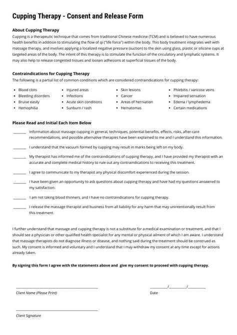 Massage Forms And Templates Free Pdf Downloads