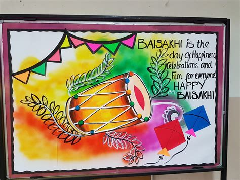 Art Craft Ideas And Bulletin Boards For Elementary Schools Baisakhi