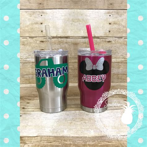 Personalized Kids Stainless Steel 14oz Tumbler No Etsy