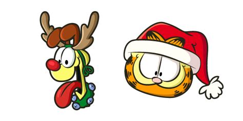 Christmas Garfield and Odie | Garfield and odie, Garfield, Cartoon