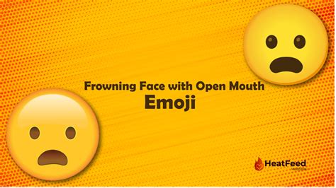 Frowning Face With Open Mouth Emoji 😦 ️ Copy And Paste 📋