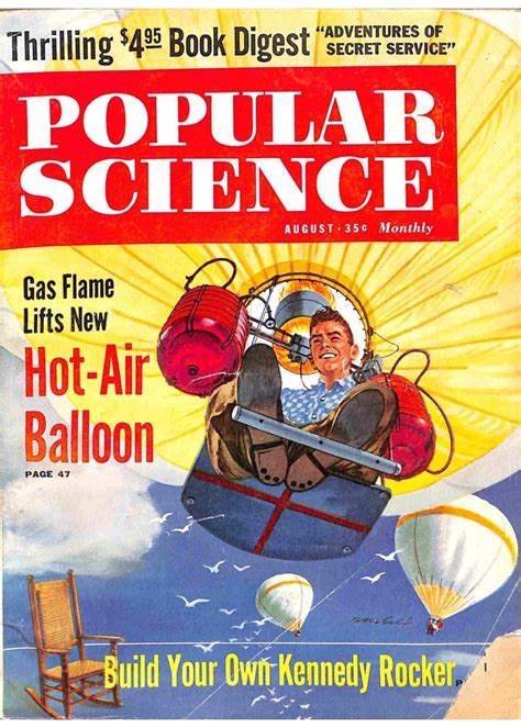 Popular Science Magazine August 1961