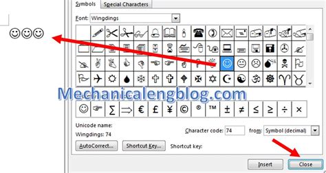 Group Symbols In Word