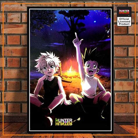 Hxh Poster Hunter X Hunter Gon Freecss And Killua Zoldyck Classic