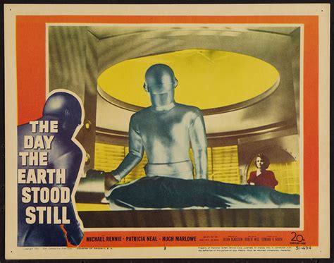 The Day The Earth Stood Still 1951 Lobby Card Classic Movie