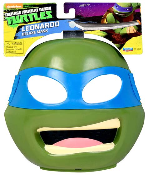 Teenage Mutant Ninja Turtles Nickelodeon Leonardo Deluxe Mask Playmates