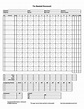 Printable Score Sheet Baseball