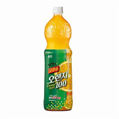 woongjin hi calcium orange juice drink 1500ml 1 5l korean foods korean products lazada ph