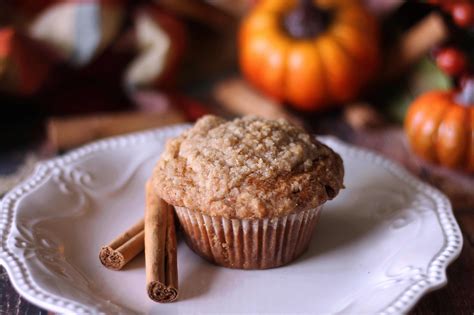 Pumpkin Cinnamon Streusel Muffins Baked Broiled And Basted