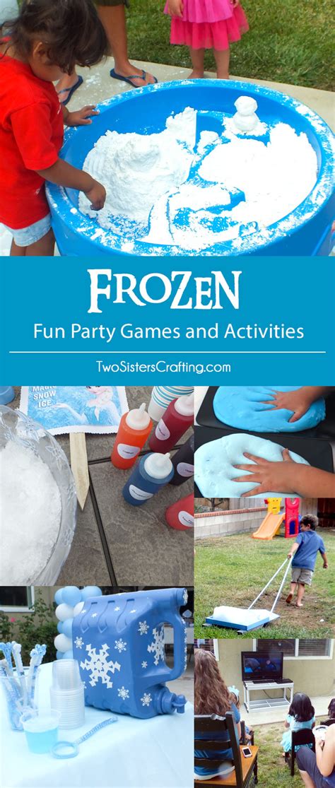 Frozen Party Games And Activities Two Sisters