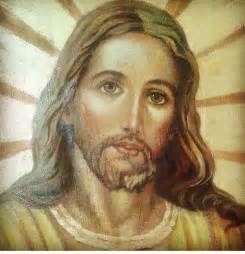 A Painting Of Jesus With Long Hair