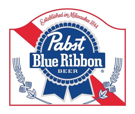 Emblem Pabst Blue Ribbon Pabst Blue Ribbon Ribbon Logo Blue Ribbon
