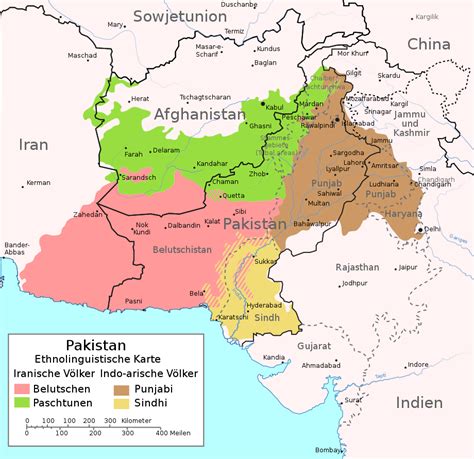 Pakistan map with cities, roads, and rivers. Baluchistan | Pakistan Reisen & Informationsportal