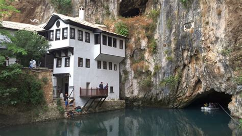 Bosnia And Herzegovina Blagaj The Dervish House On The Buna River