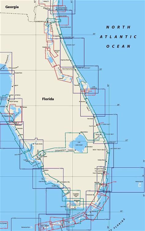 Intracoastal Waterway Map Florida
