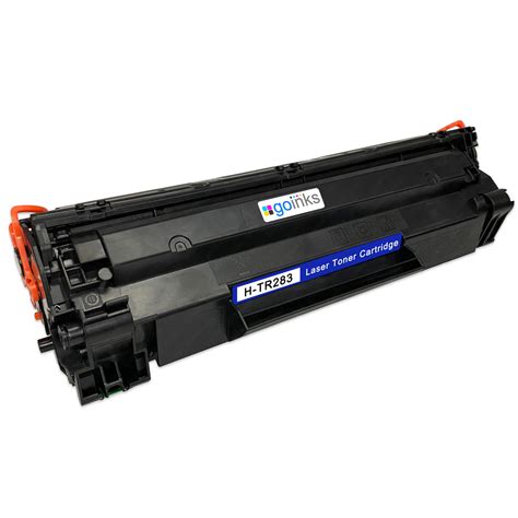 Compatible Hp Cf283a 83a Black Laser Toner Cartridge From Go Inks 1