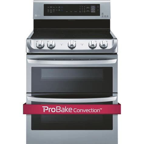 Lg Probake 30 In Smooth Surface Glass Top 5 Elements 43 Cu Ft 3 Cu