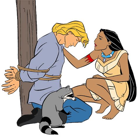 Pocahontas And John Smith Clip Art Disney Clip Art Galore