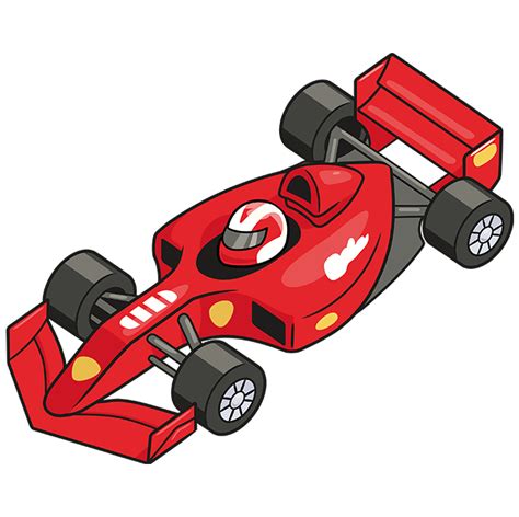 How To Draw A Racecar Really Easy Drawing Tutorial