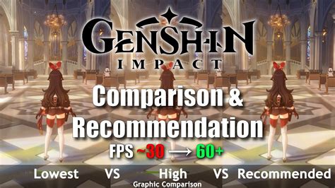 Genshin Impact Pc Comparison And Recommended Graphic Setting Asus