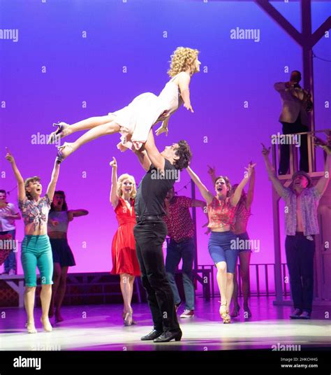 London Uk 3rd Feb 2022 Photocall Dirty Dancing The Classic Story