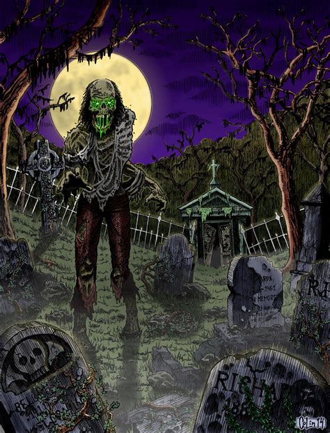 Graveyard Zombie By Colinrichards On Deviantart