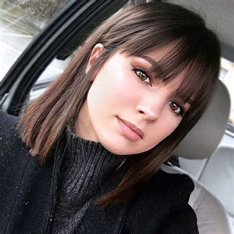 30 Sexiest Wispy Bangs You Need To Try In 2019 Nice And Soft Bangs
